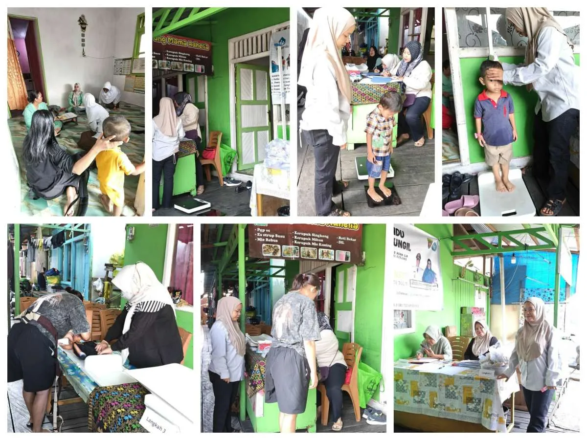 Pelaksanaan Pelayanan Kesehatan di Posyandu Melati Mungil 