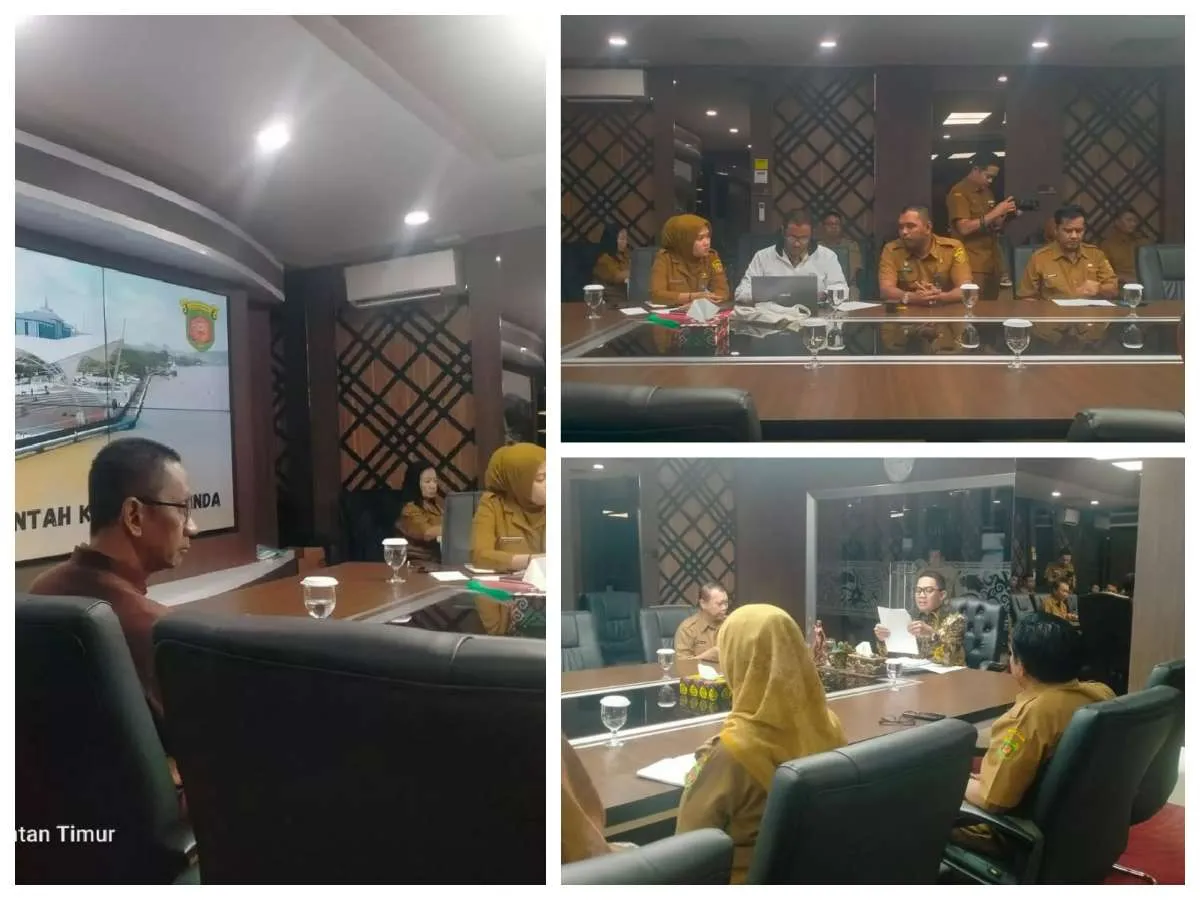 Rapat yang di Pimpin Wali Kota Samarinda 