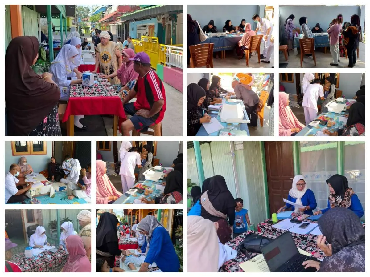 Pelaksanaan Pelayanan Kesehatan di Posyandu Tulip dan Posyandu Perdana