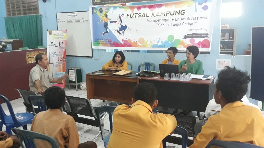 Technical Meeting Lomba Futsal Dalam Rangka Memperingati Hari Anak Nasional 2019