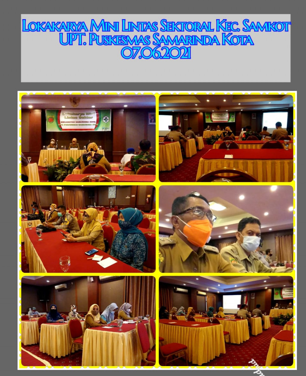 Lokakarya Mini Lintas Sektoral Kec.Samarinda Kota UPT.Puskesmas Samarinda Kota