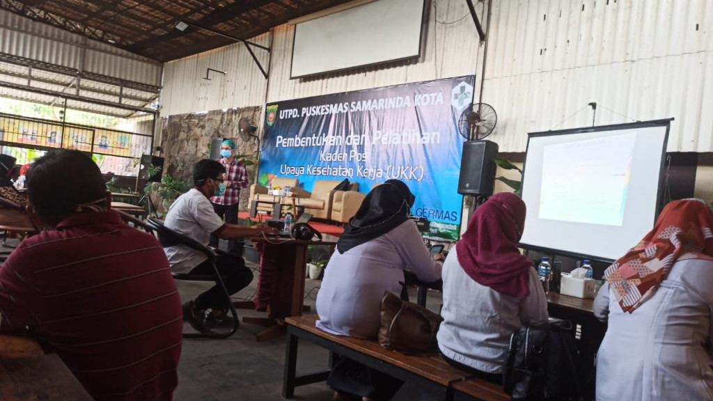 Pembentukan dan Pelatihan Kader Pos Upaya  Kesehatan Kerja Oleh UPT.Puskesmas Samarinda Kota