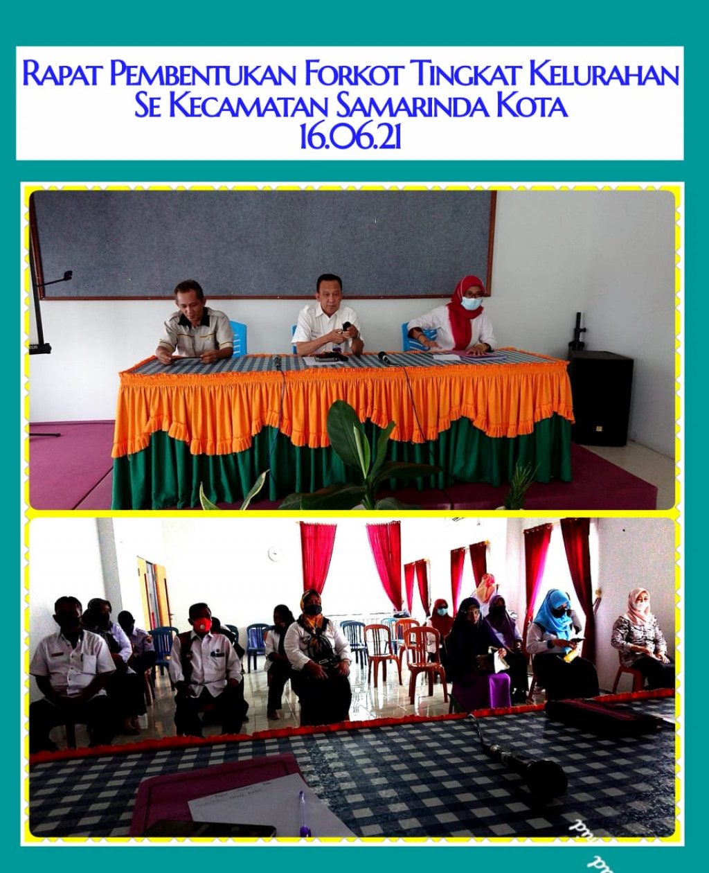 Rapat Pembentukan Forkot Tingkat Kelurahan Se Kecamatan Samarinda Kota
