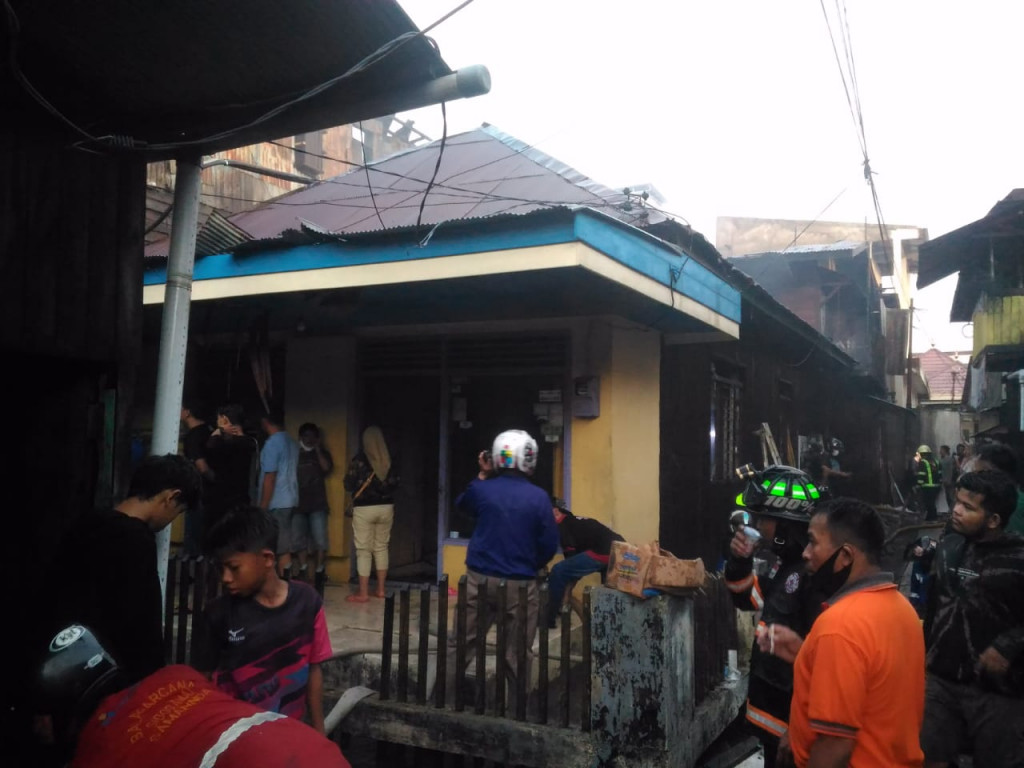 Monitoring Kebakaran di Jl. Cut Meutia  Rt.26  Kelurahan Karang Mumus Kecamatan Samarinda Kota