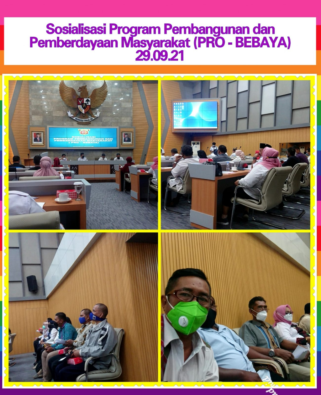 Sosialisasi Program Pembangunan dan Pemberdayaan Masyarakat ( Pro Bebaya ) Tahun 2021