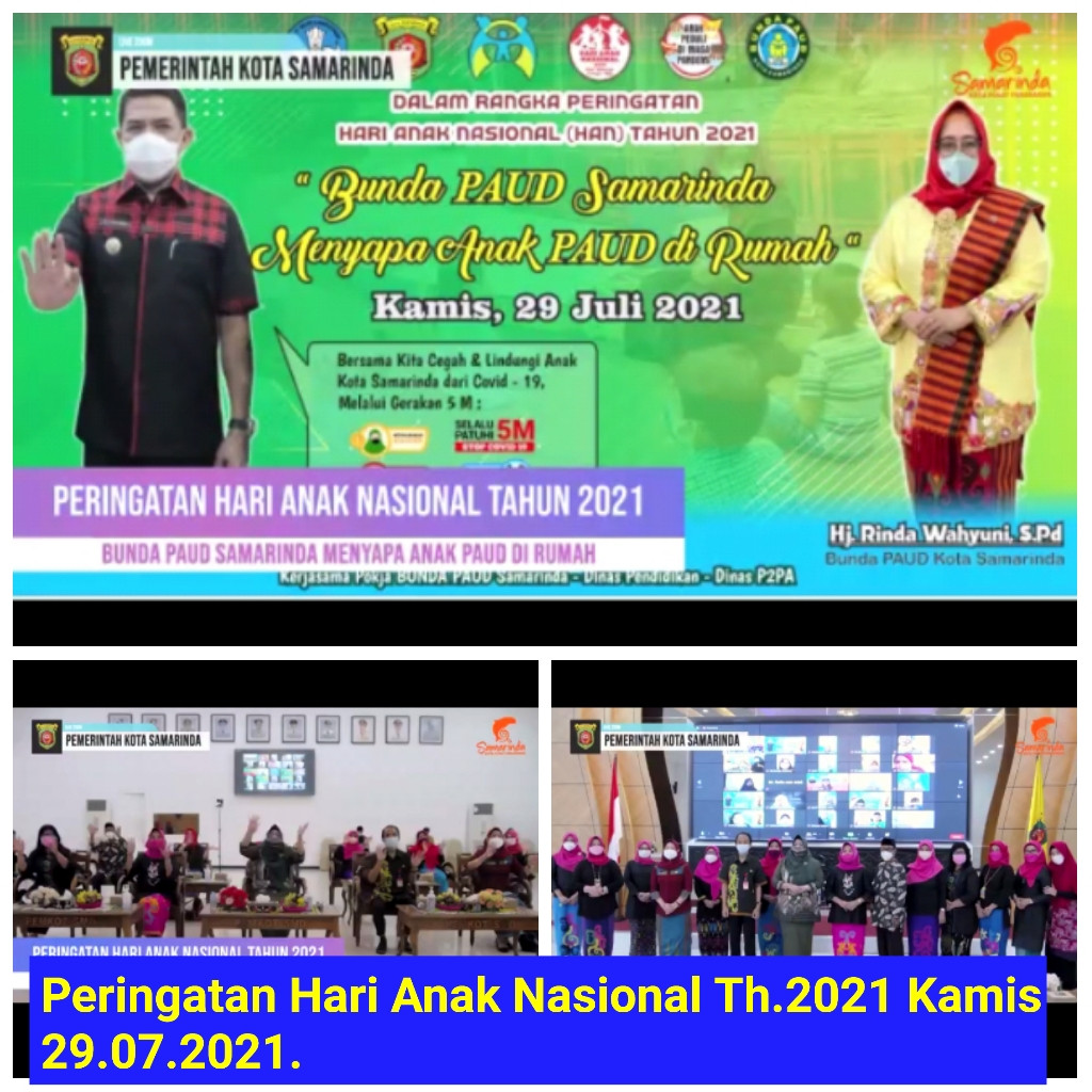 Zoom Meeting Hari Anak Nasional Tahun 2021