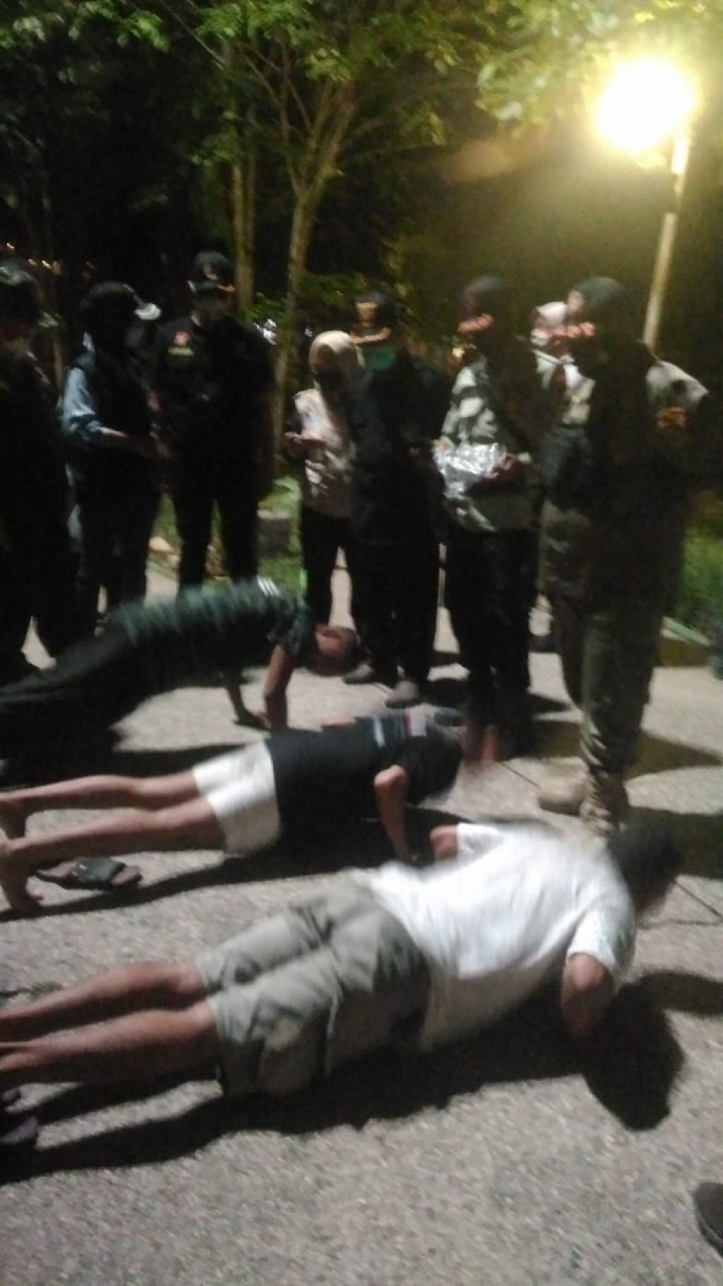 Kegiatan Monitoring Prokes bersama Satgas Gabungan Covid 19 di Wilayah Kecamatan Samarinda Kota
