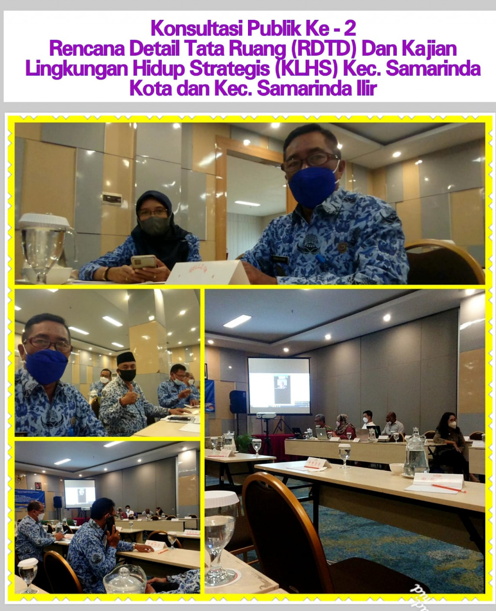 Konsultasi Publik Ke 2 Mengenai Rencana detail tata ruang dan Kajian Lingkungan Hidup Strategis