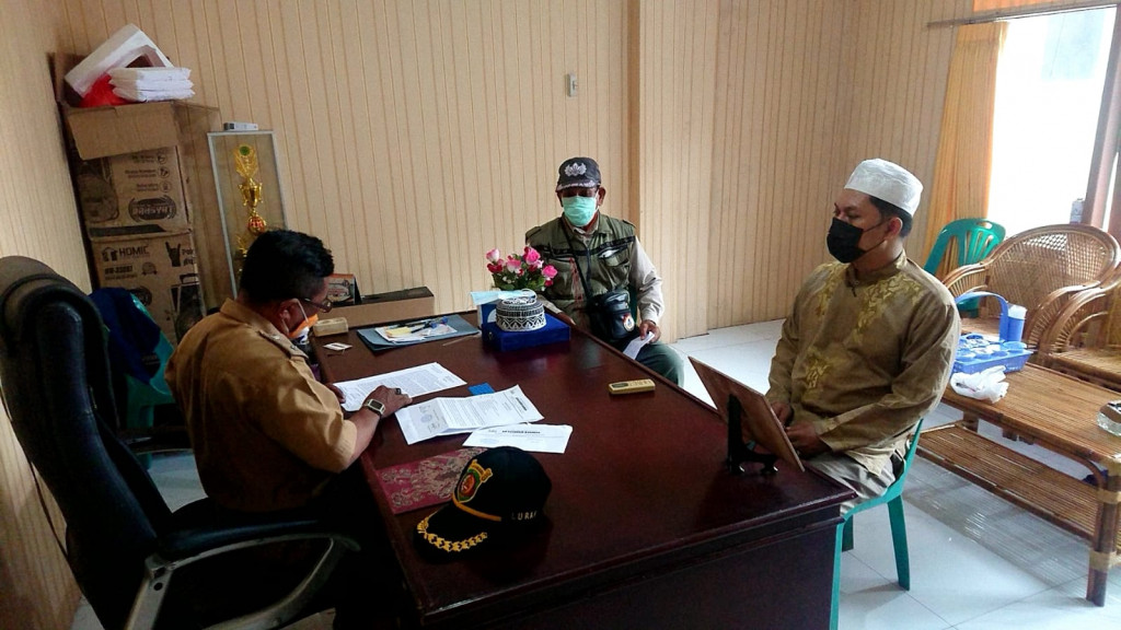Menerima Kunjungan Pengurus Masjid Annajahurrahman Periode 2021-2024