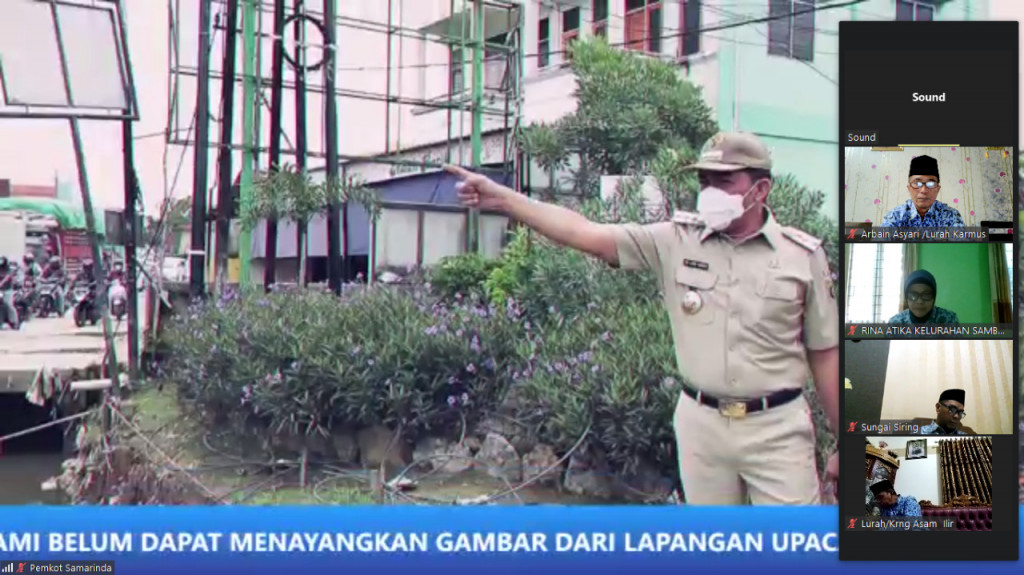 Zoom Meeting Upacara Peringatan Hari Pahlawan