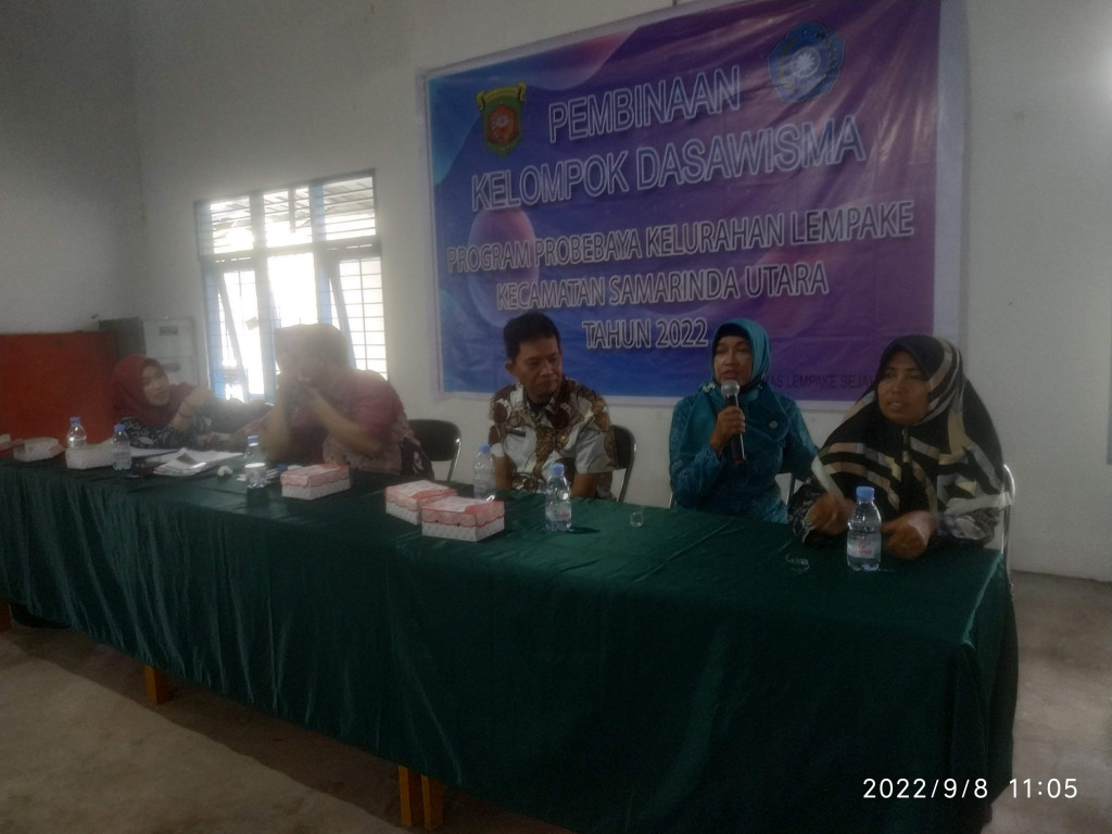 Pembinaan Dasawisma Kelurahan Lempake