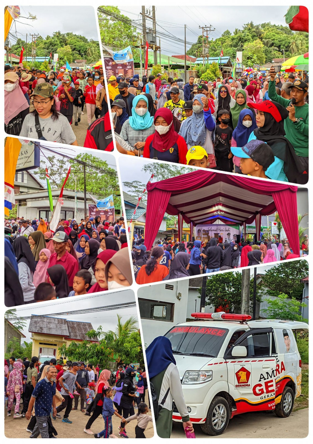 Jalan santai Hari Minggu Tgl. 29Januari 2023 dalam rangka HUT Kota dan Pemkot Samarinda Tahun 2023