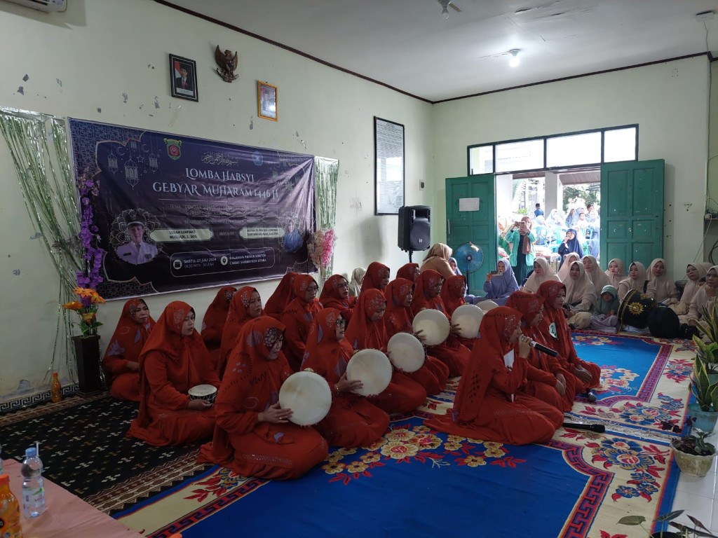 GEBYAR MUHARRAM 1446 H LOMBA HABSYI DI KELURAHAN LEMPAKE