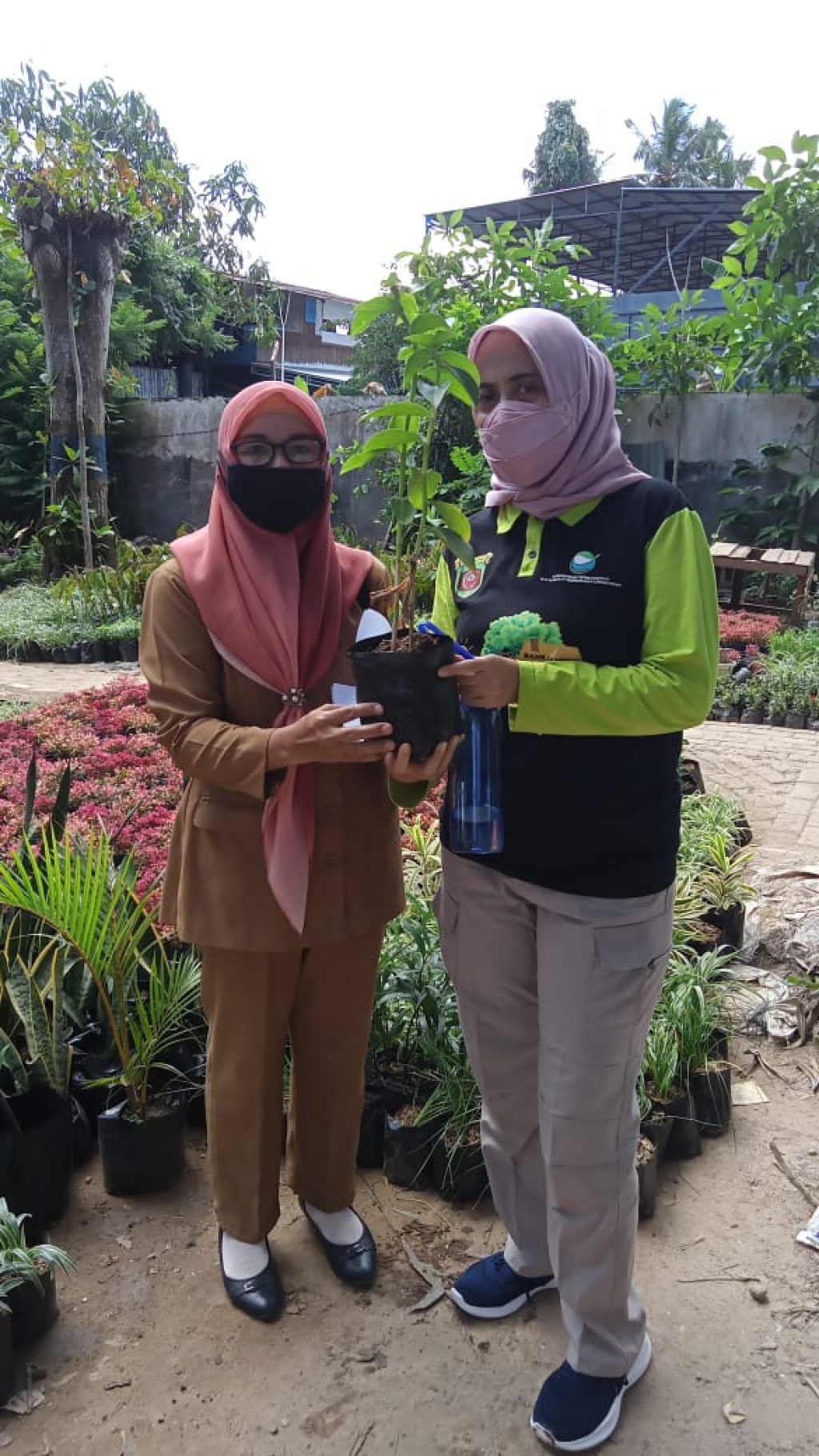 PENYERAHAN SUMBANGAN KEMBANG HIDUP