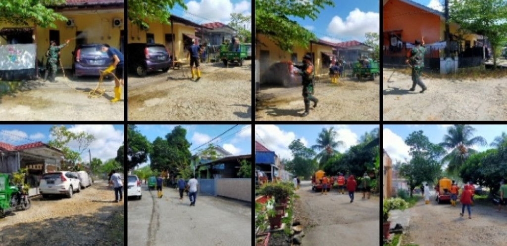 PENYEMPROTAN DISINFECTAN SELESAI ISOMAN