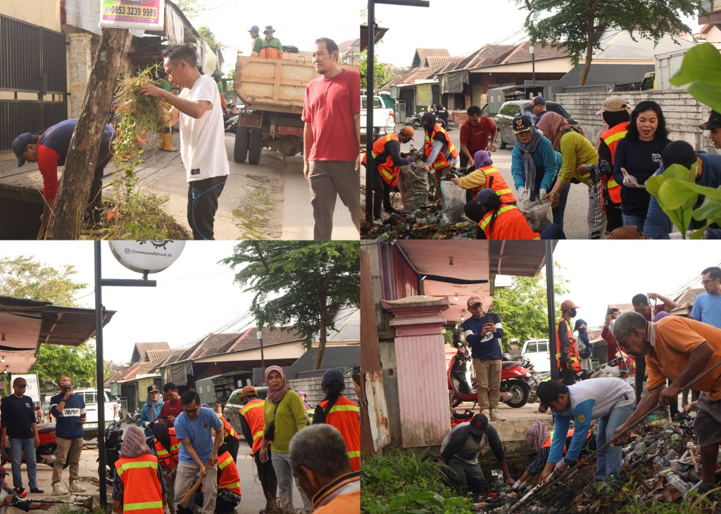 Gotong Royong Gabungan Kecamatan Sungai Kunjang