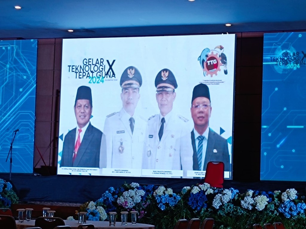 Pembukaan Gelar Teknologi tepat Guna (TTG) ke tingkat X Provinsi Kalimantan Timur