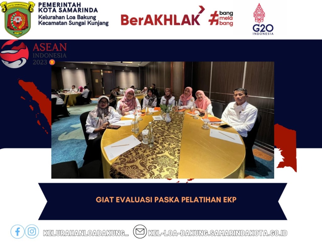 Menghadiri Evaluasi Paska Pelatihan EKP tahun 2023
