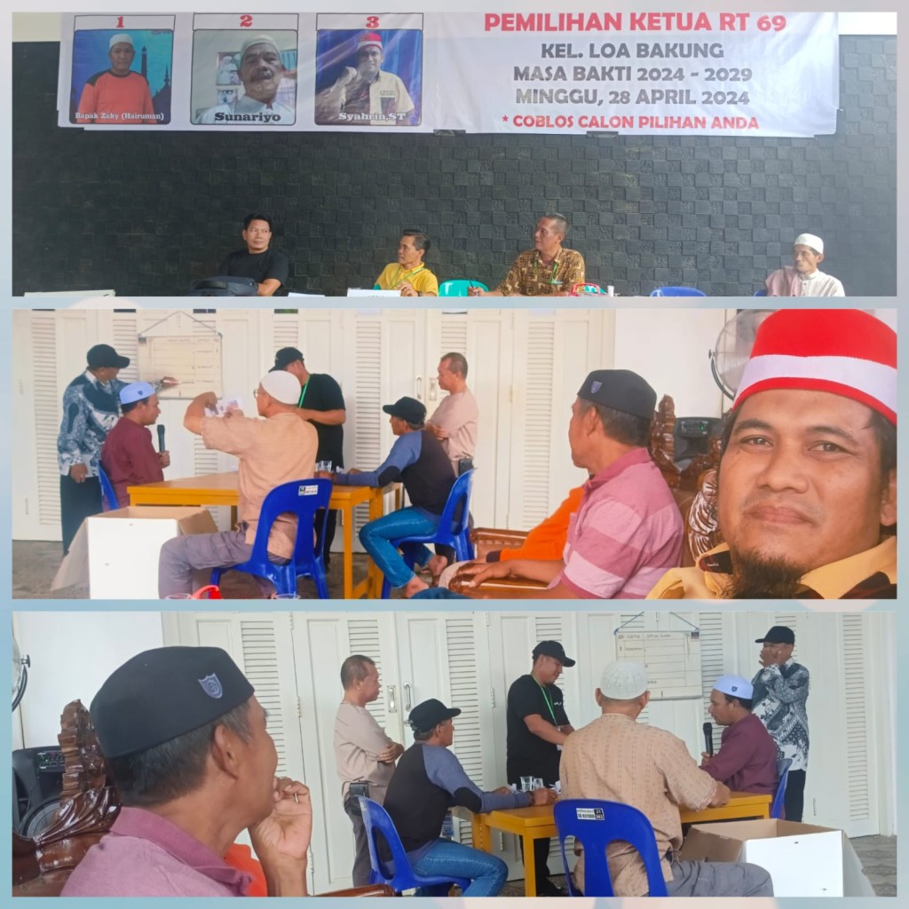 Pemilihan Ketua RT Periode 2024-2029