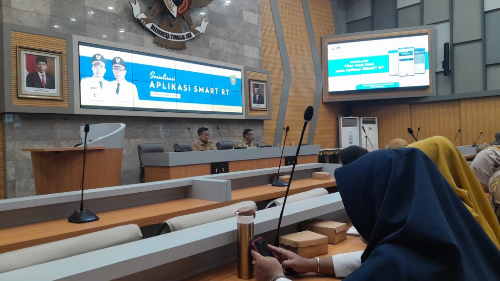 Sosialisasi Aplikasi Smart RT Fitur Gotong Royong