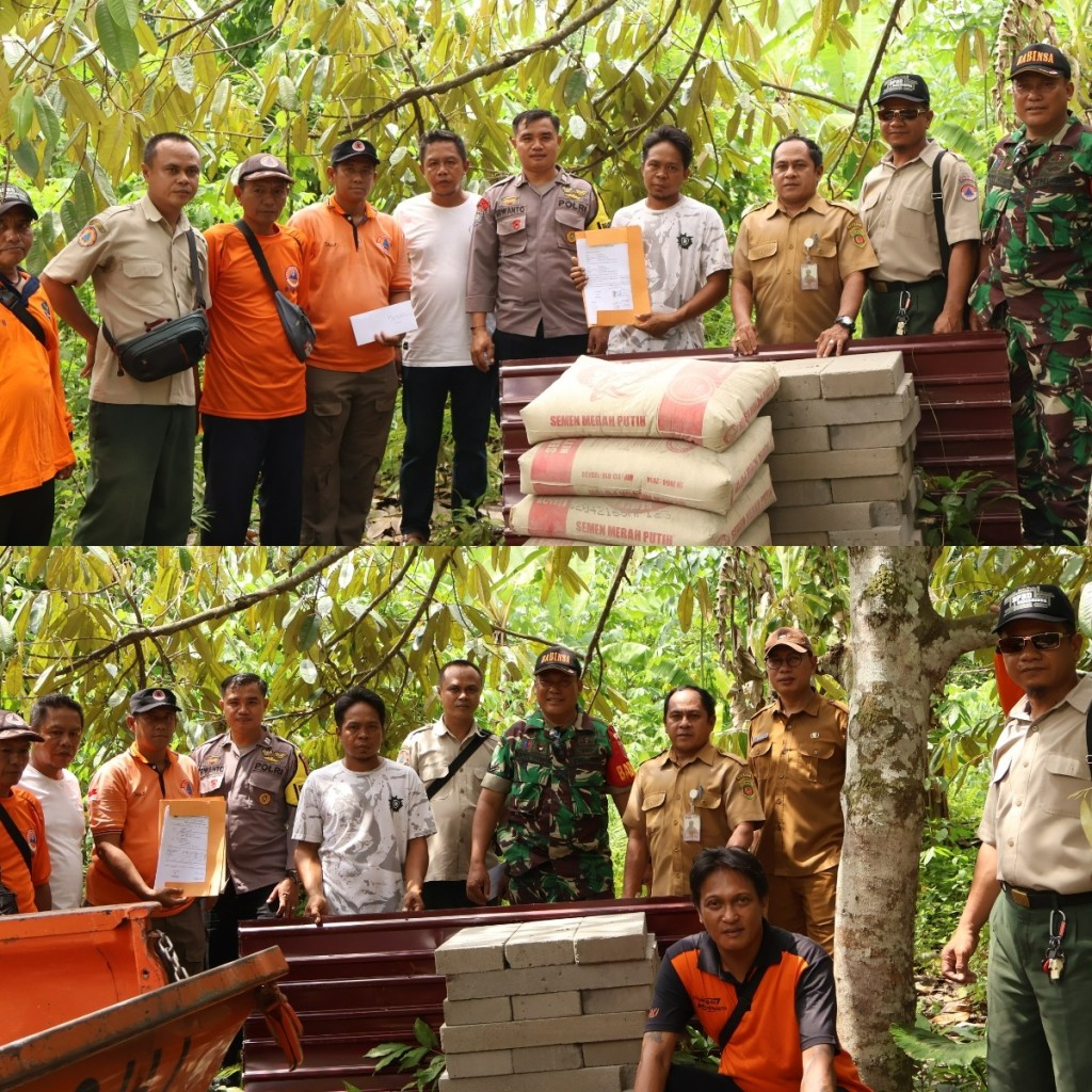 Penyerahan Bantuan dari BPBD