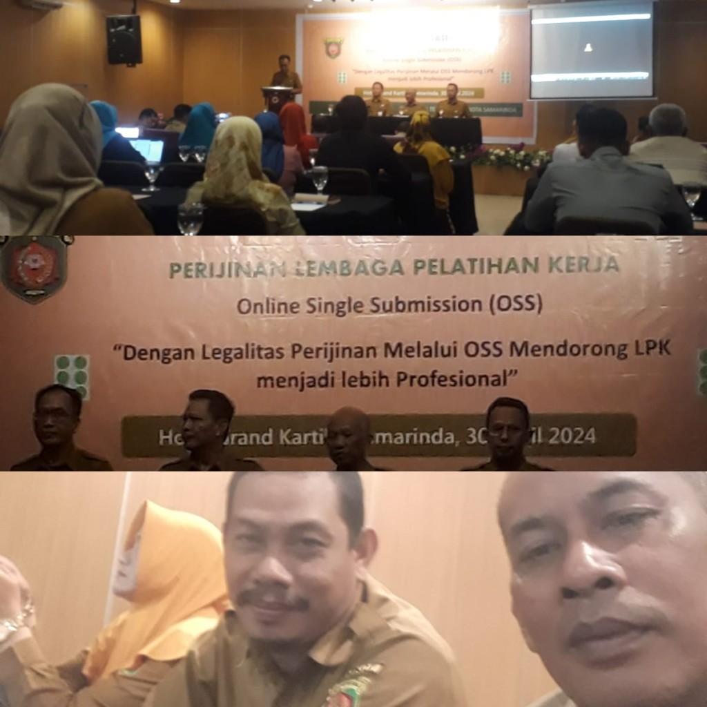 Sosialisasi Perijinan Lembaga Pelatihan Kerja terkait dengan OSS