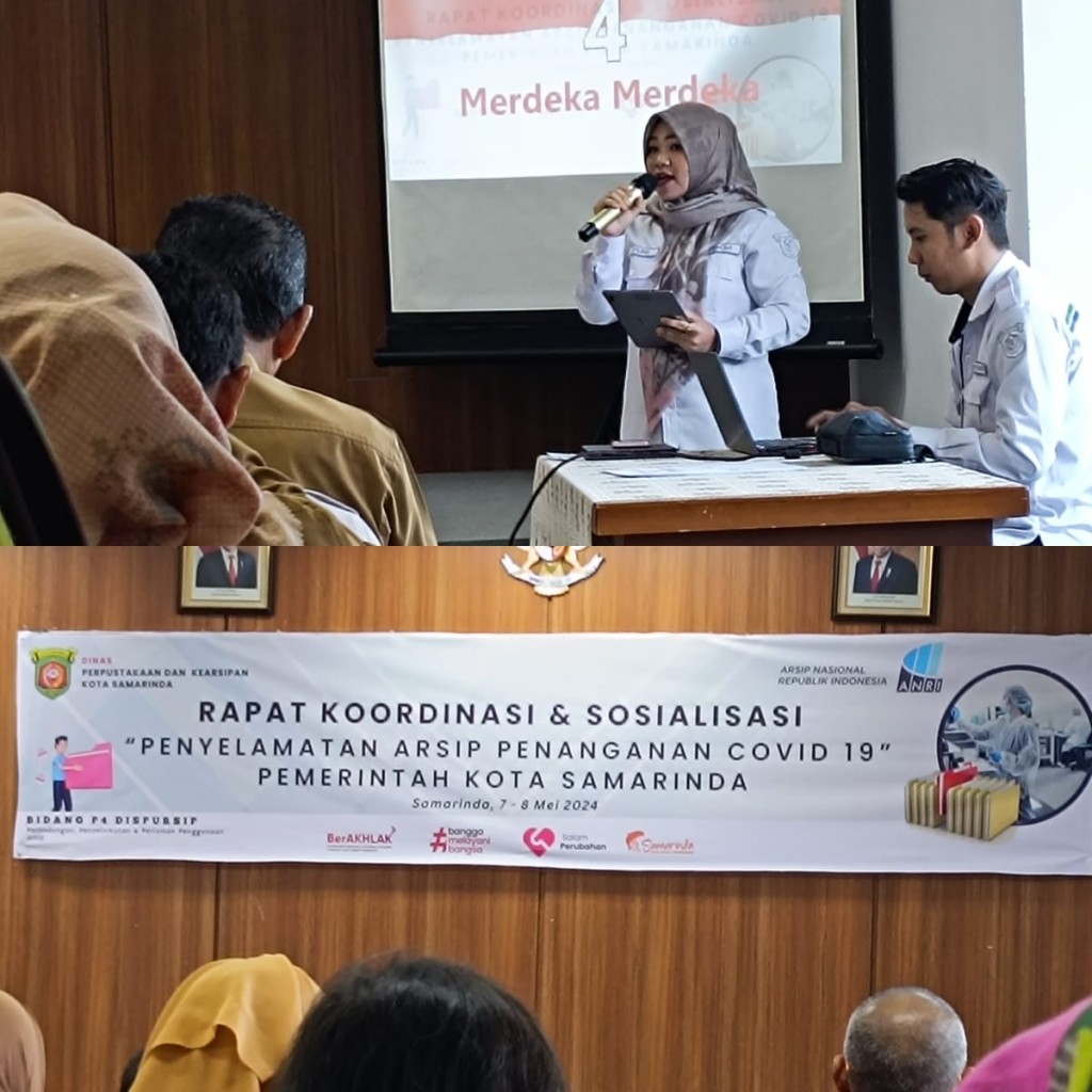 Koordinasi dan Sosialisasi   Penyelamatan Arsip Penanganan Covid 19