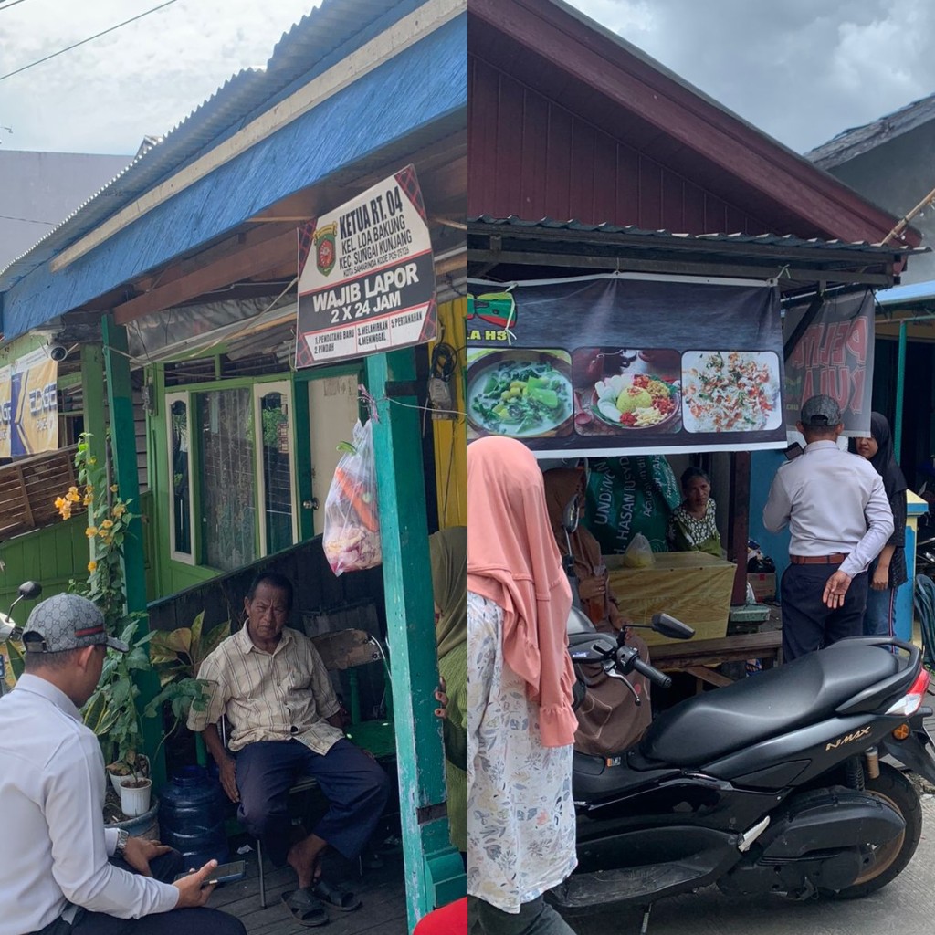 Pendataan Bantuan Beras Bulog