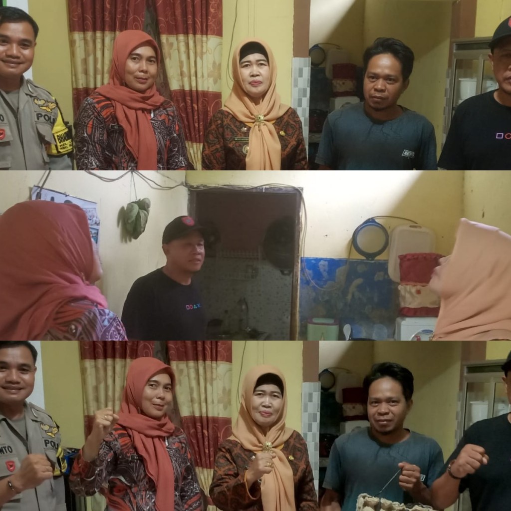 Bantuan kepada warga di RT 31 yang tertimpa Pohon