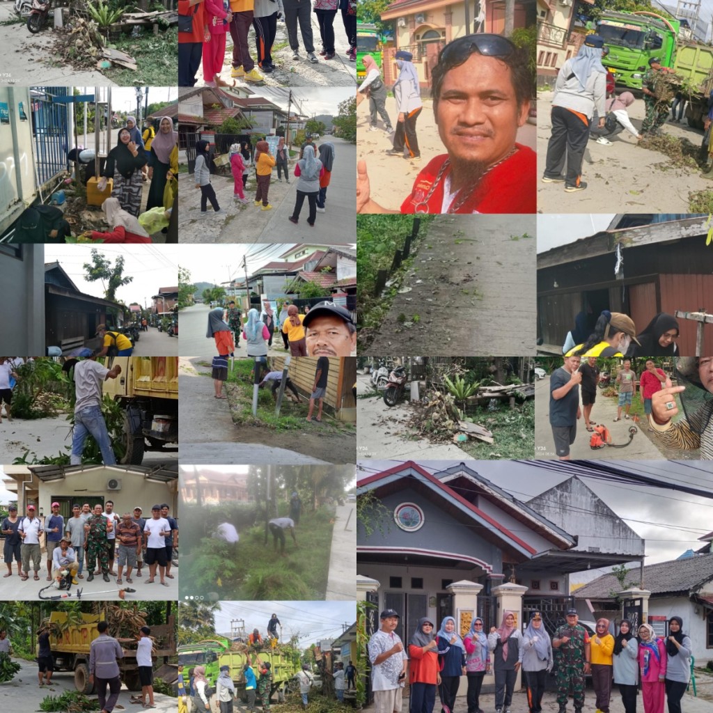 Gotong Royong RT Kelurahan Loa Bakung