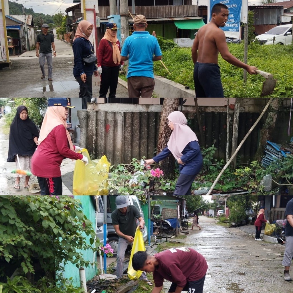 Gotong Royong di Sepanjang Jalan Manunggal