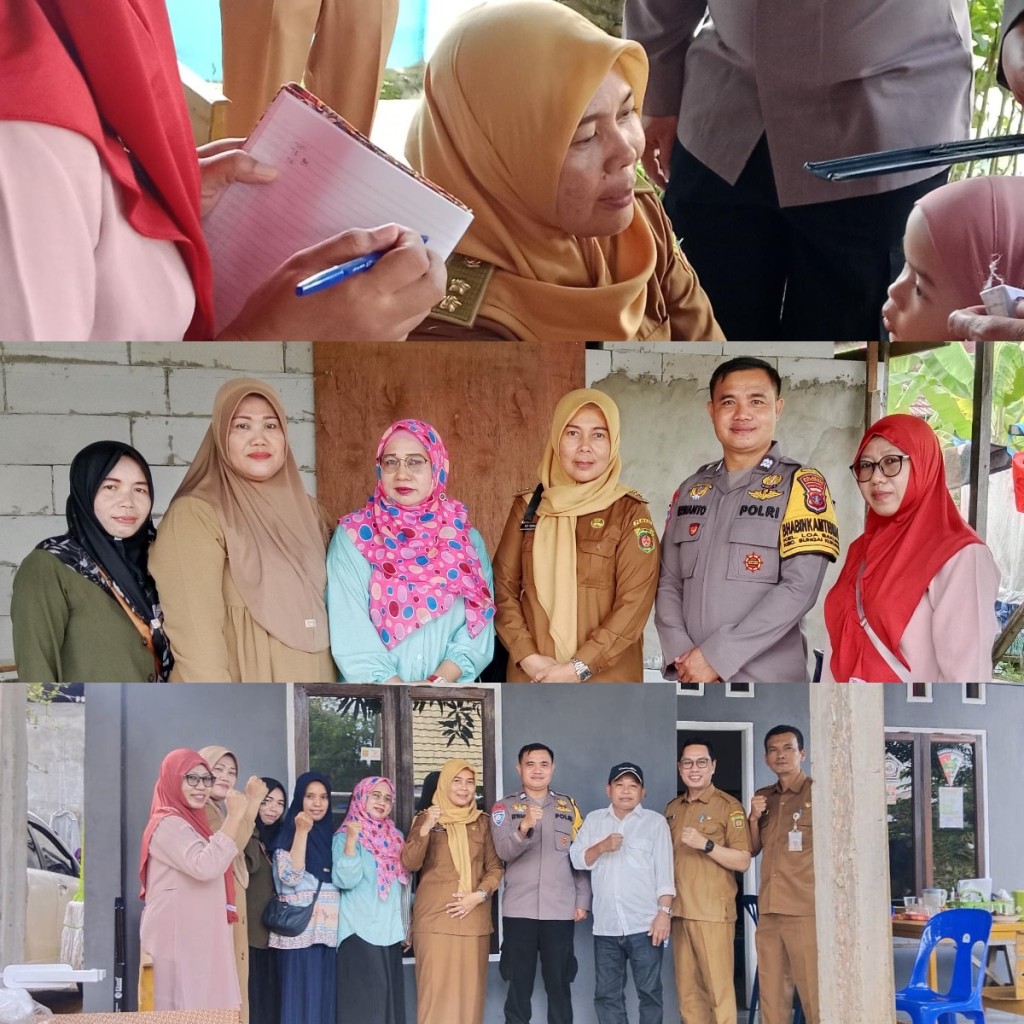 Kegiatan Jemput Bola di Posyandu Pelangi