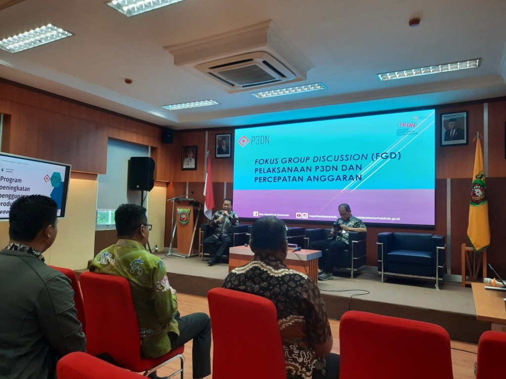 Focus Group Discussion(FGD) Pelaksanaan P3DN dan Percepatan Anggaran