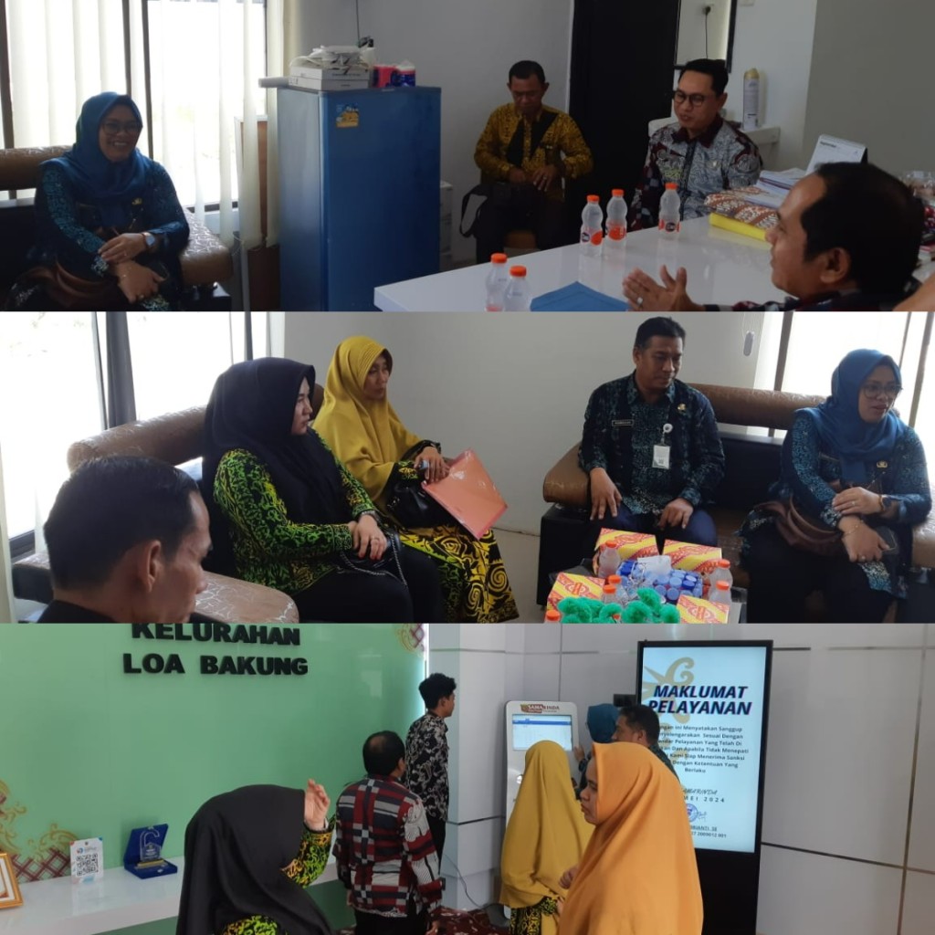 Study Tour Pelayanan Digital Kelurahan Tanah Grogot
