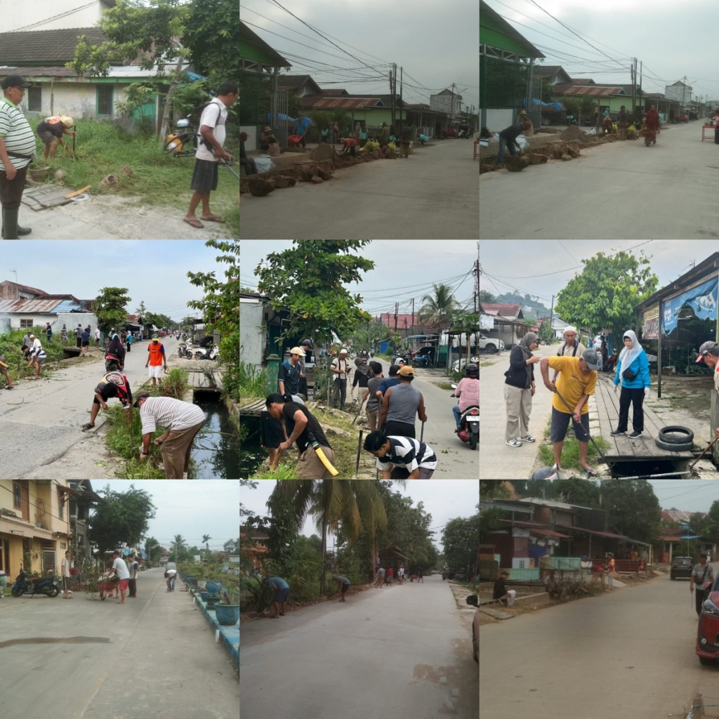 Gotong Royong RT Kelurahan Loa Bakung