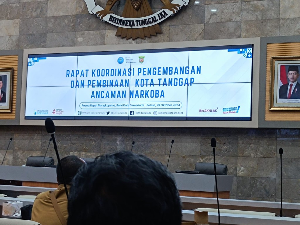 Rapat Koordinasi Pengembangan dan Pembinaan Kota Tanggap Acaman Narkoba