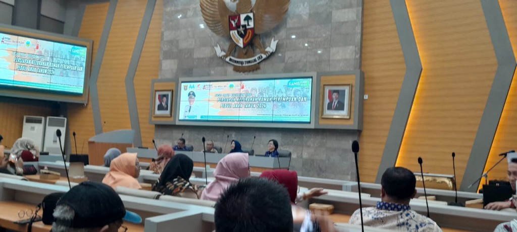 FGD PERSIAPAN KELURAHAN RAMAH PEREMPUAN DAN PEDULI ANAK TAHUN 2024