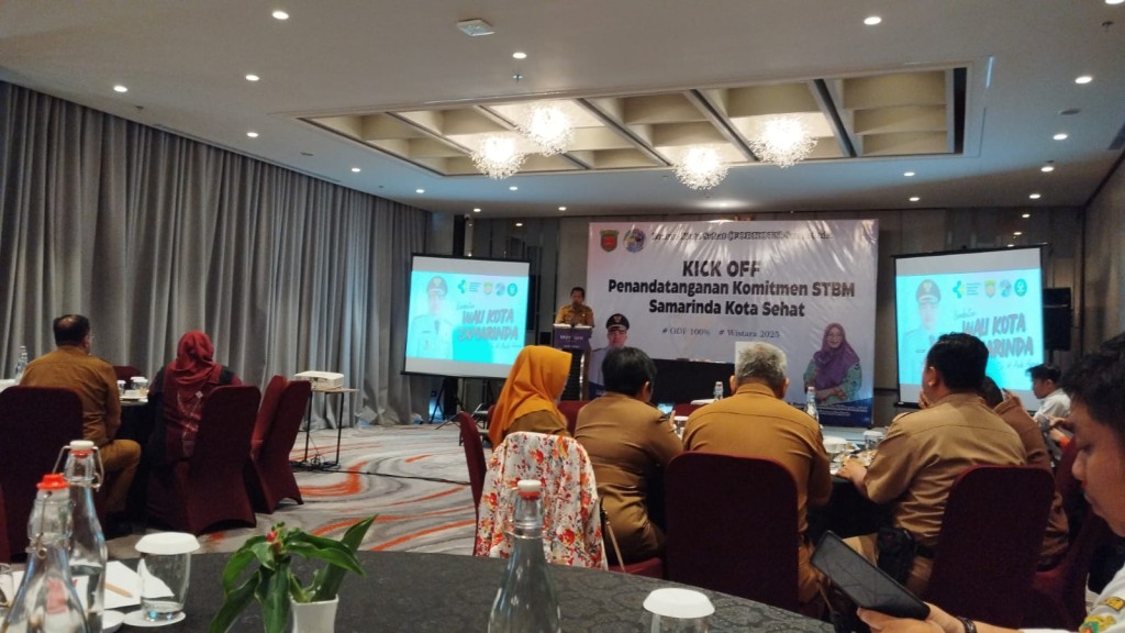 KICK OFF PENANDATANGANAN KOMITMEN STBM SAMARINDA KOTA SEHAT