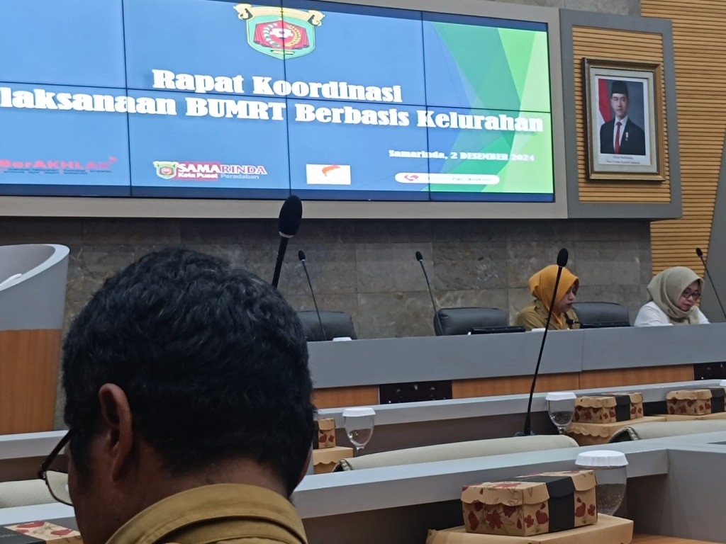 RAPAT KOORDINASI PELAKSANAAN BUMRT BERBASIS KELURAHAN