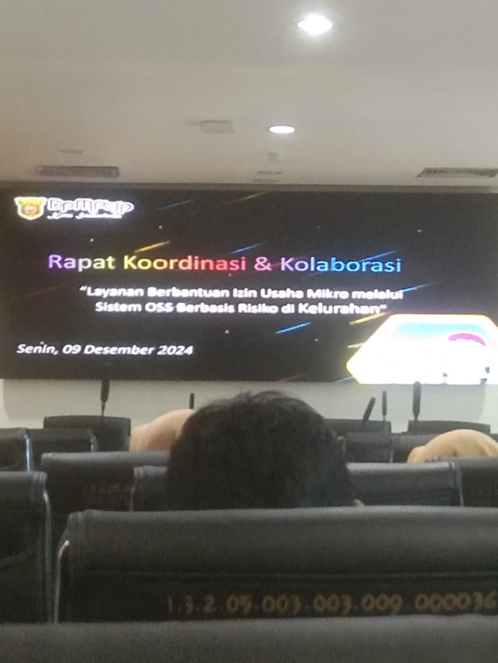 Rapat Koordinasi dan Kolaborasi sistem OSS Berbasis Resiko DI DPMPTSP Kota Samarinda