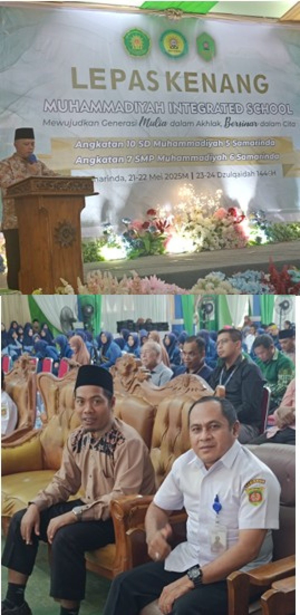 LEPAS KENANG SD DAN SMP MUHAMMADIYAH SAMARINDA