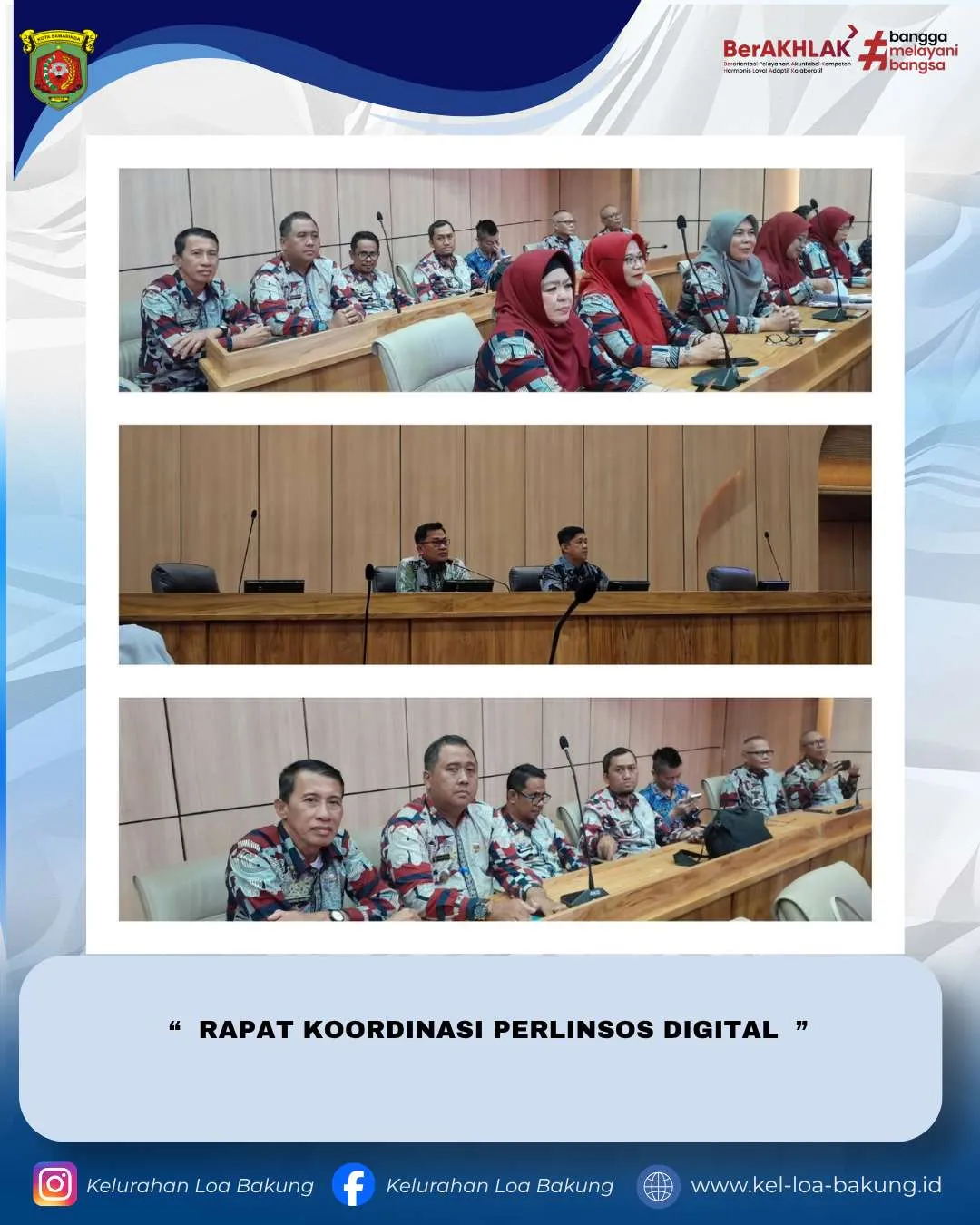 RAPAT KOORDINASI PERLINSOS DIGITAL