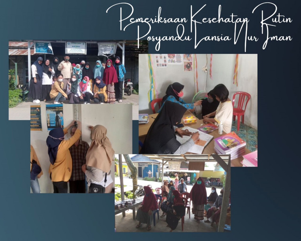 POSYANDU LANSIA NUR IMAN DI KELURAHAN LOA BUAH