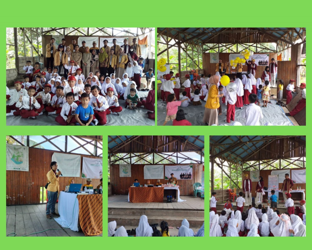CAMAT SUNGAI KUNJANG BESERTA STAFF MERESMIKAN PEKERJAAN INFRASTRUKTUR PROGRAM PROBEBAYA 2022 MAHASISWA KKN UNMUL 2022 (SAMARINDA 33) BERSAMA PUTRA DAN PUTRI PENDIDIKAN MELAKUKAN SOSIALISASI PENDIDIKAN DI LOA KUMBAR RT 19 KELURAHAN LOA BUAH