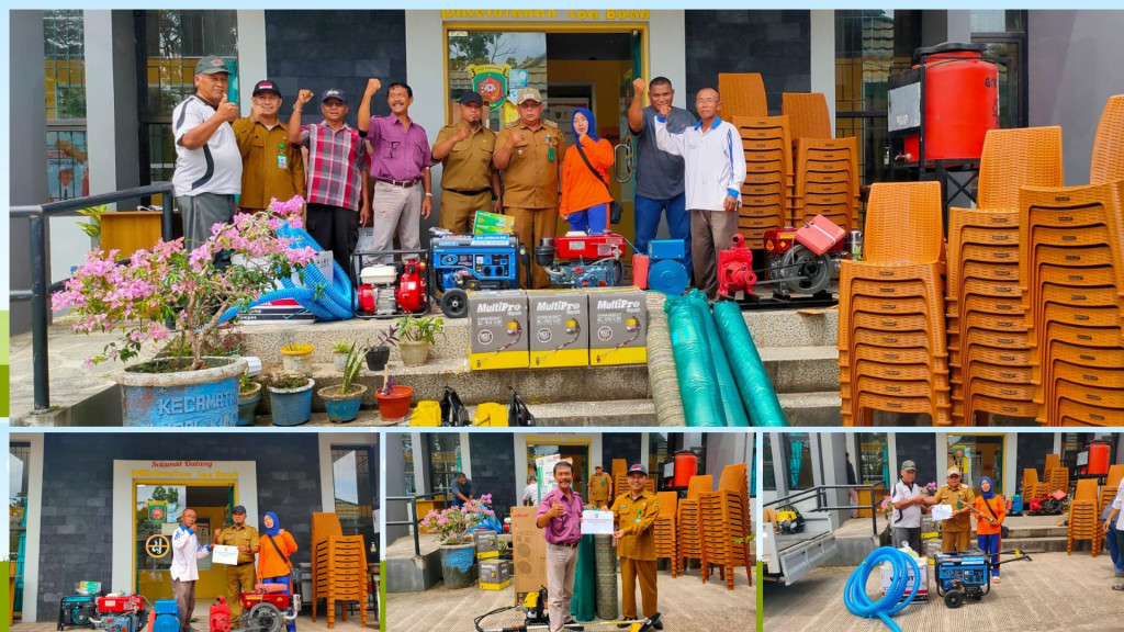 PENYERAHAN BARANG KEGIATAN PROBEBAYA KELURAHAN LOA BUAH APBD PERUBAHAN 2022