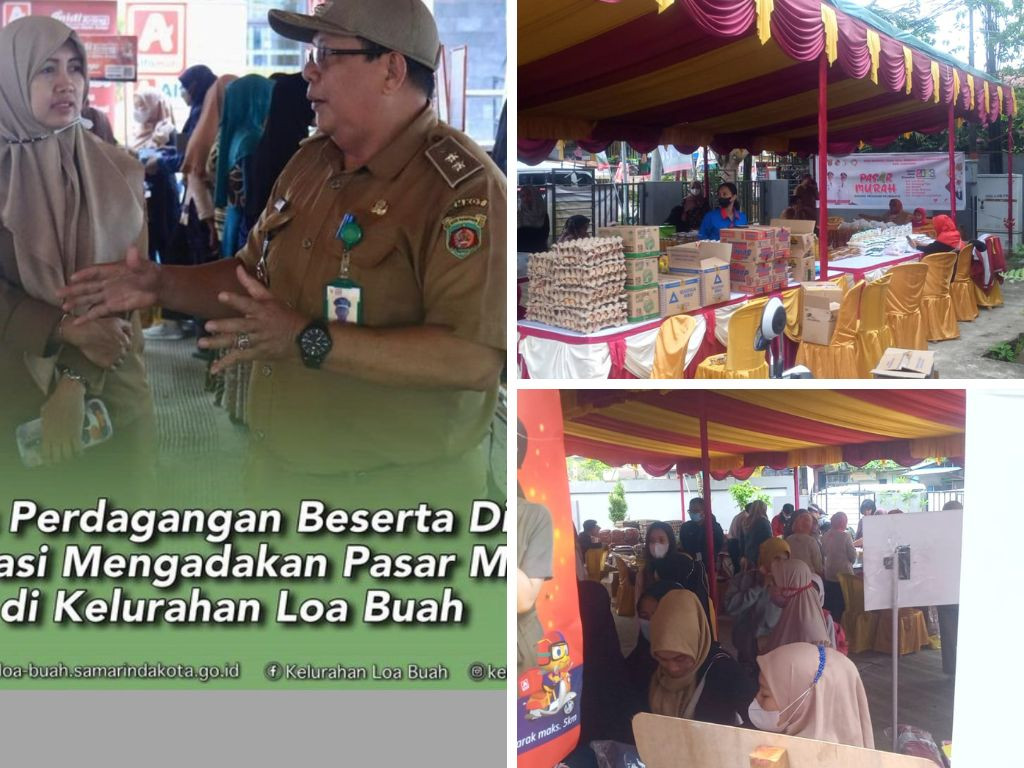 PASAR MURAH DI KELURAHAN LOA BUAH