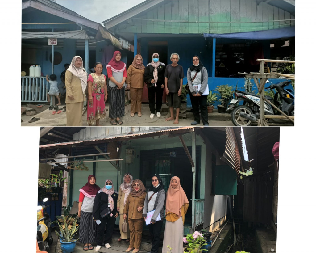 BANTUAN PEMASANGAN AIR BERSIH UNTUK MASYARAKAT KURANG MAMPU DARI DINAS SOSIAL KOTA SAMARINDADAN PDAM