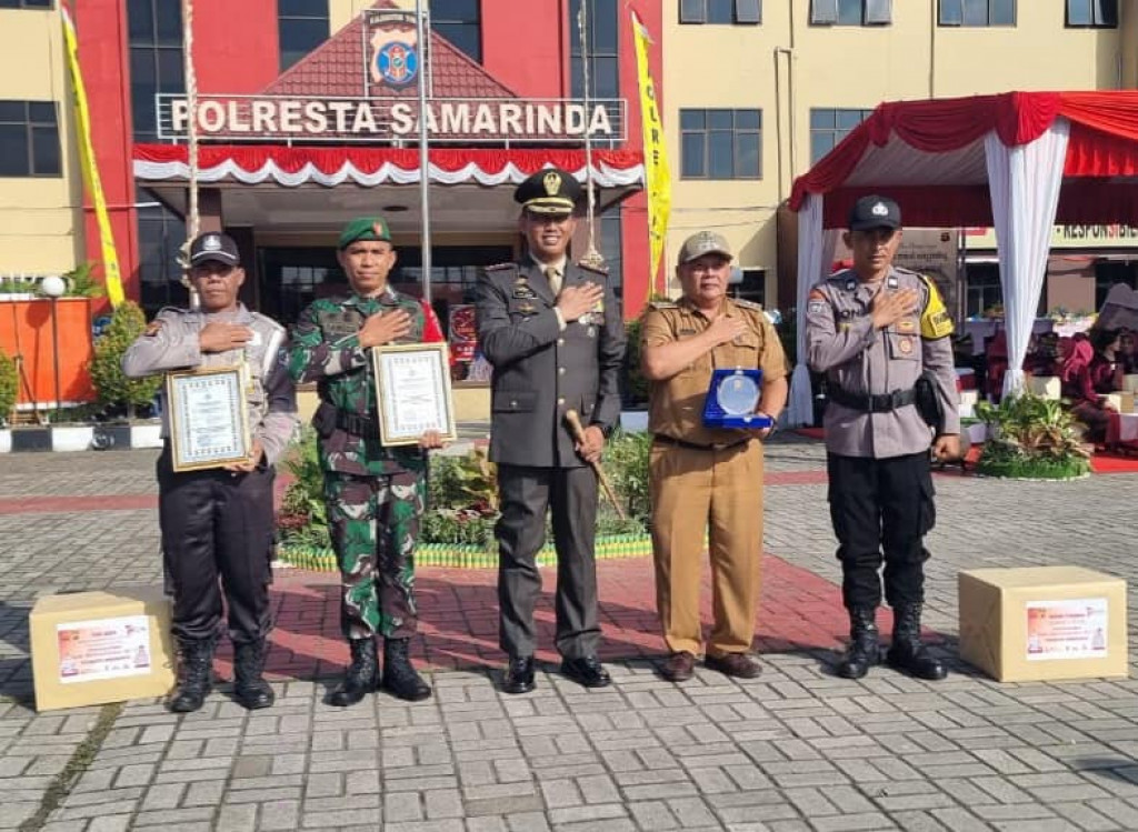 KELURAHAN LOA BUAH MERAIH JUARA 1 LOMBA TIGA PILAR  TINGKAT POLDA KALTIM