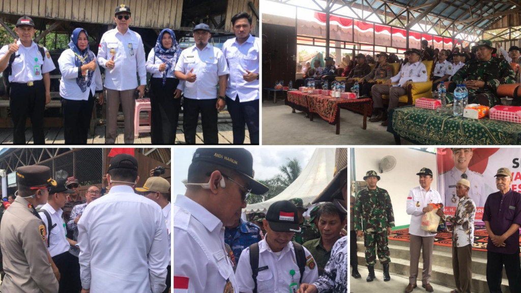 KUNJUNGAN KERJA WALIKOTA SAMARINDA KE LOA KUMBAR (RT 19) KELURAHAN LOA BUAH