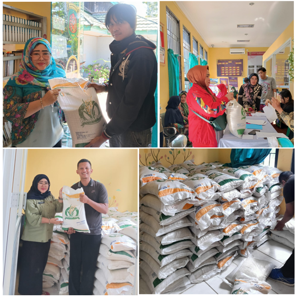 PENDISTRIBUSAN BERAS CBP TAHAP III DI KELURAHAN LOA BUAH